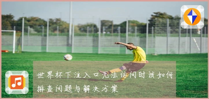 世界杯下注入口无法访问时该如何排查问题与解决方案