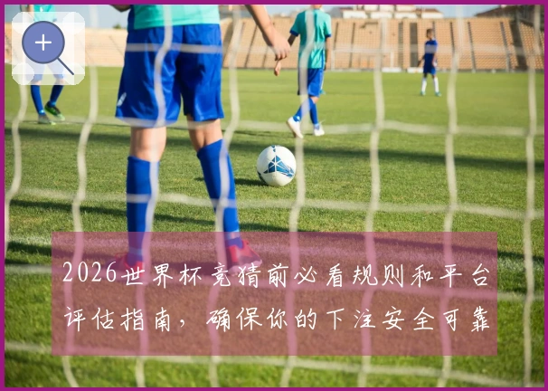 2026世界杯竞猜前必看规则和平台评估指南，确保你的下注安全可靠